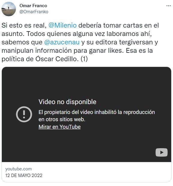 Tunden a Azucena Uresti tras mensaje al papá de Debanhi