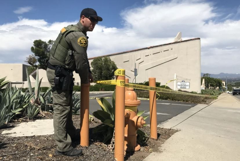 Imágenes del tiroteo en iglesia de California