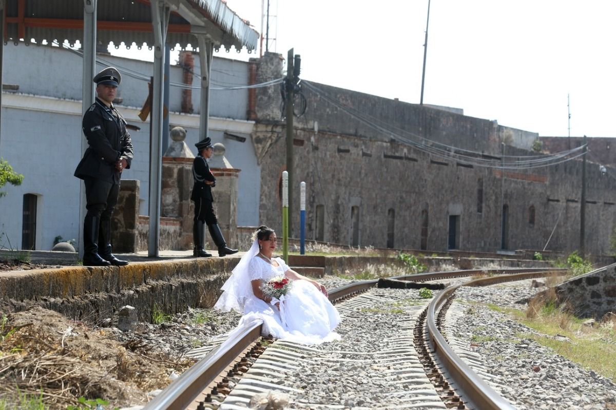Pareja organiza boda con temática nazi en Tlaxcala |FOTOS 