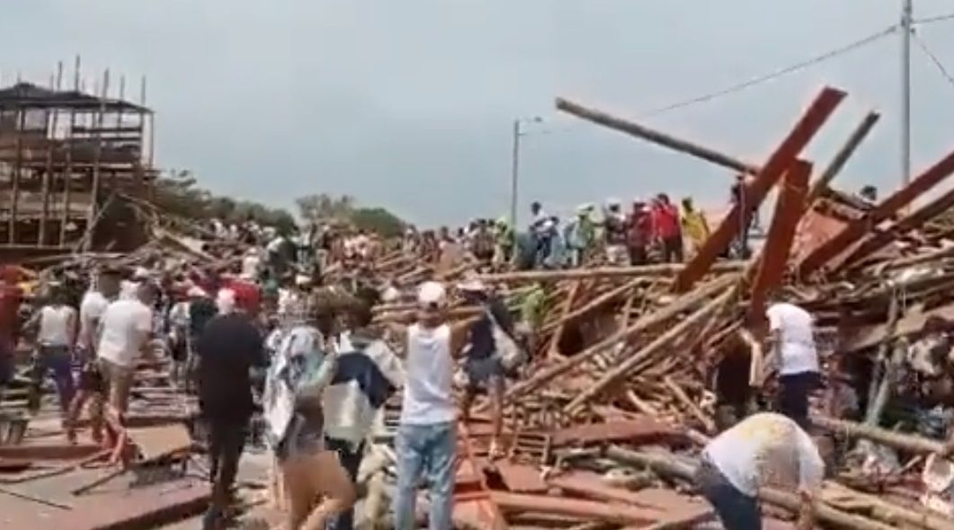 Toro de plaza desplomada en Colombia murió acuchillado