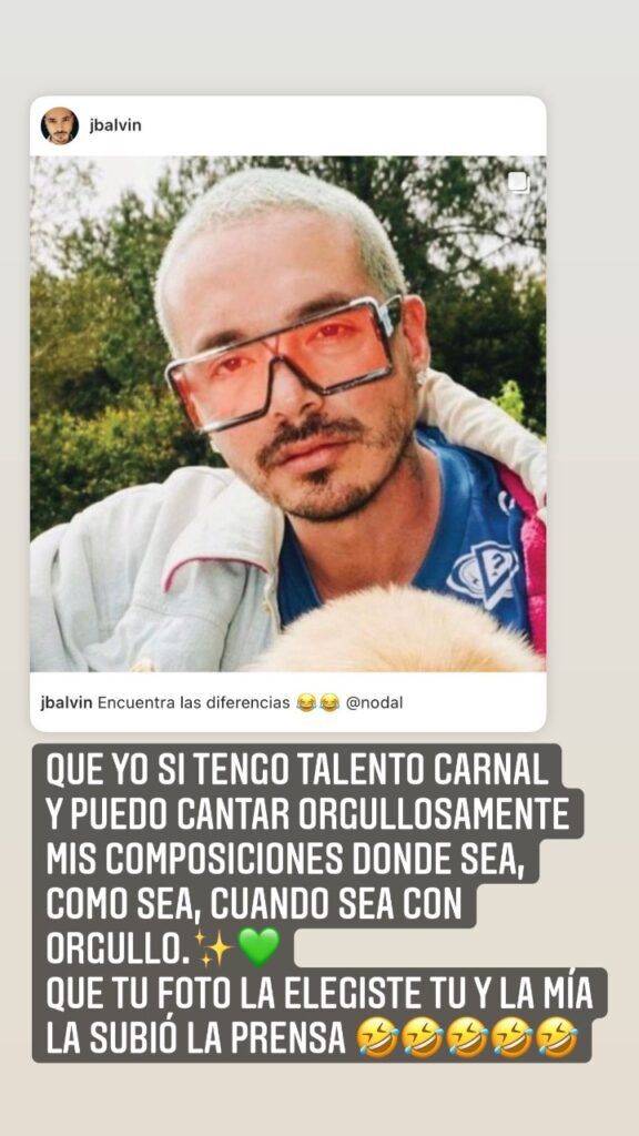 Christian Nodal de pelea con J Balvin