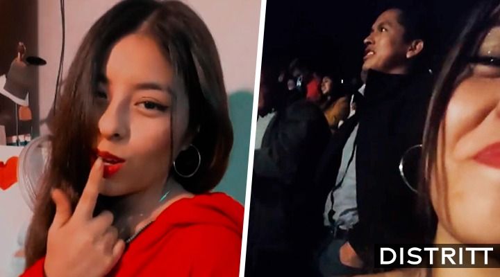 Joven descubre a novio siéndole infiel en concierto |VIDEO