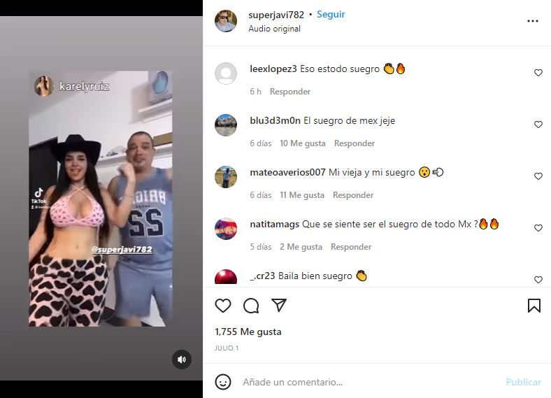 Papá de Karely Ruiz se viraliza al bailar con su hija |VIDEO