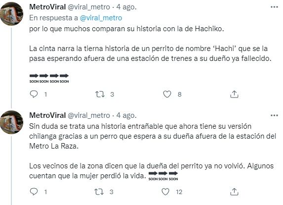 Historia de Hachi mexicano conmueve a internet