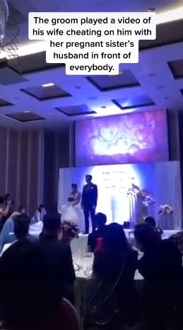 Hombre expone a su novia infiel en plena boda