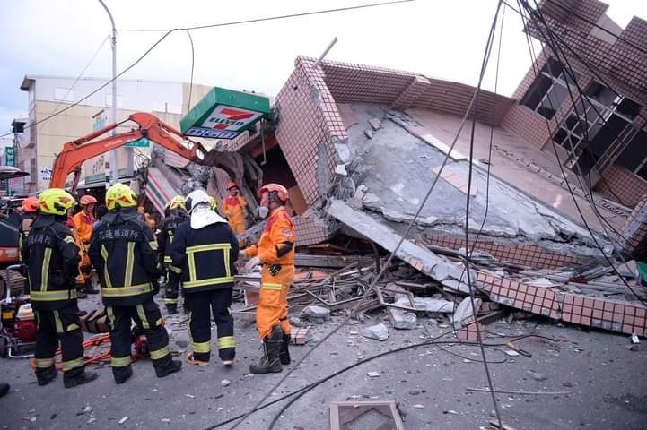 Terremoto en Taiwán. Así fue sismo de magnitud 6.8 |VIDEOS