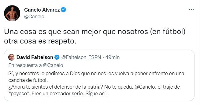 Canelo Insulta a Faitelson