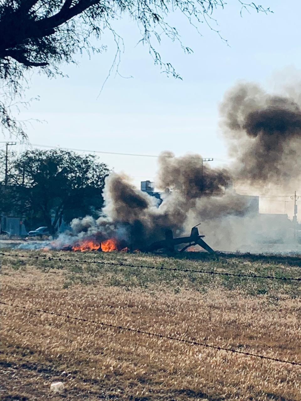 Captan caída de helicóptero de la SSP Aguascalientes |VIDEO