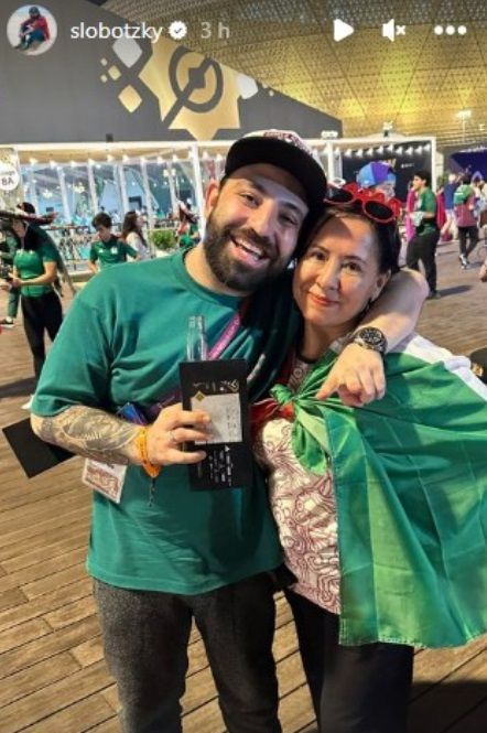 Esposa de Slobotzky reacciona a rumores de infidelidad