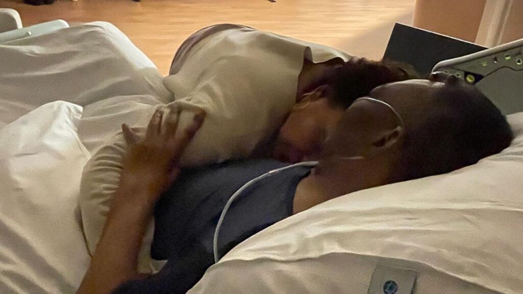 Hija de Pelé comparte foto desde el hospital