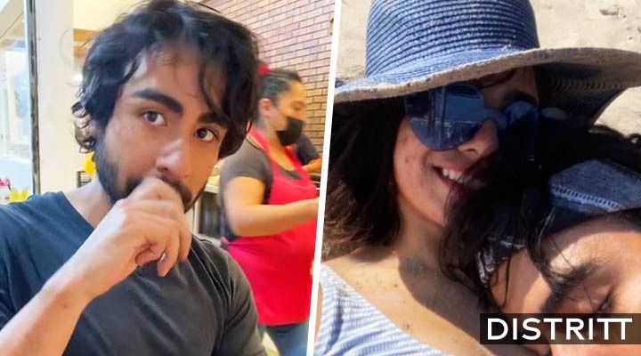Joven invita a comer al loquito del centro y se enamora