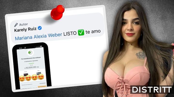 Karely Ruiz regala 10 mil pesos a fan para pagar titulación