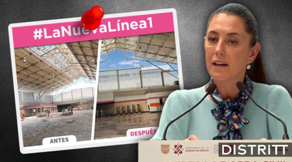 Sheinbaum entrega La Nueva Línea 1 del Metro de CDMX