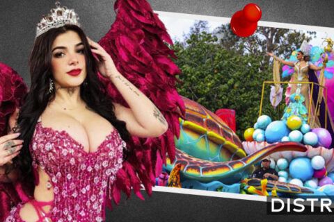 Karely Ruiz en evento / Distritt Noticias
