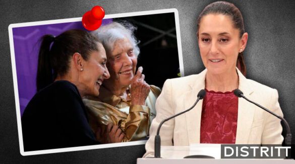 Claudia Sheinbaum felicita a la escritora Elena Poniatowska