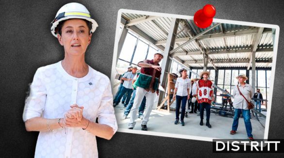 Sheinbaum visita obras de Cineteca Nacional y Bodega de Arte