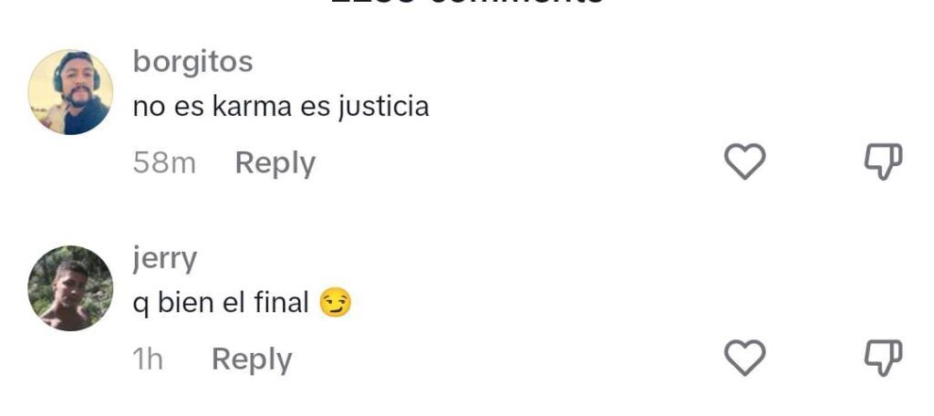 comentarios jóvenes karma