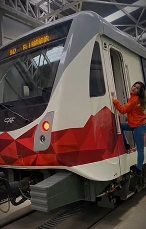 Katherine Munera Metro conductora