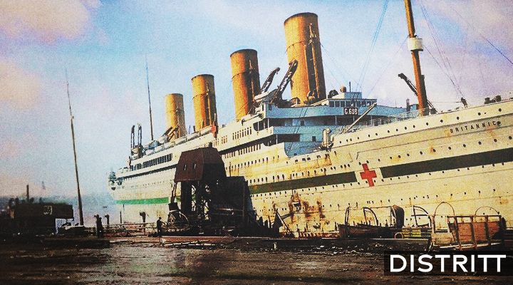 Britannic, el hermano del Titanic que también se hundió