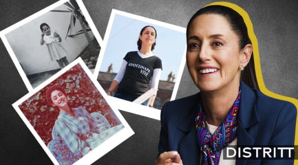 Claudia Sheinbaum, su vida en fotos su niñez presente