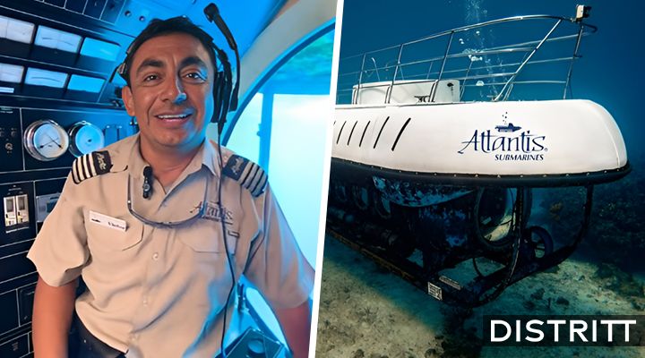 Redes critican a empresa por viaje en submarino por Cozumel