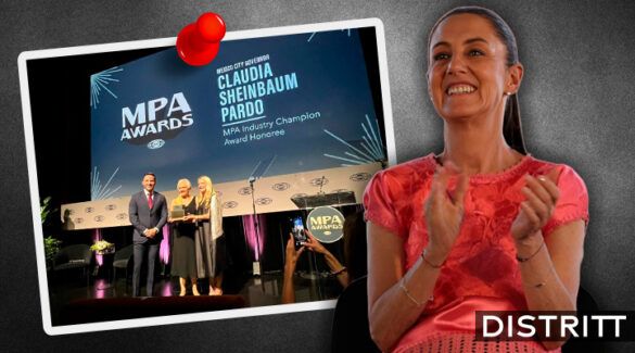 Sheinbaum agradece reconocimiento de Motion Pictures