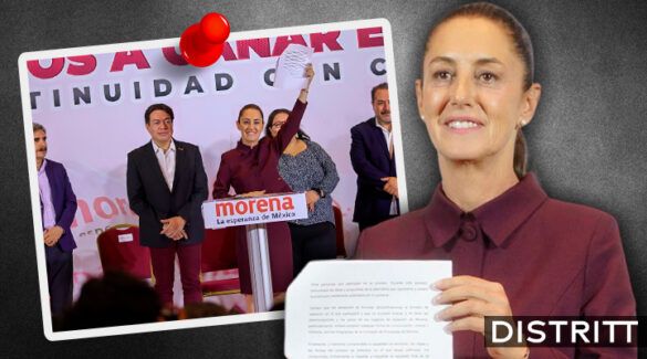 Sheinbaum afirma que está 'presta pa' la encuesta' de Morena