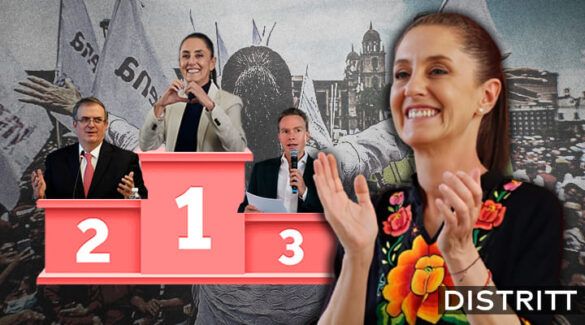 Sheinbaum, la corcholata con más votos en elecciones