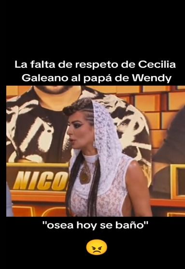 Cecilia Galliano emite comentario racista