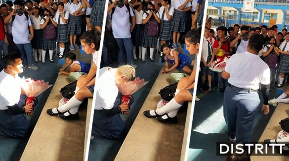 Alumno declara su amor y lo rechazan