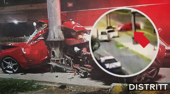 Accidente jovenes Camaro