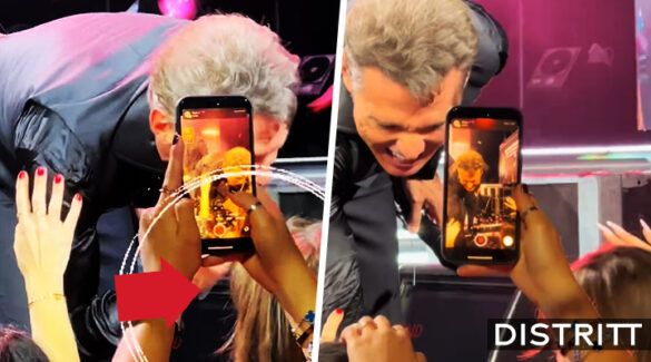 Niña rechaza beso de Luis Miguel en concierto