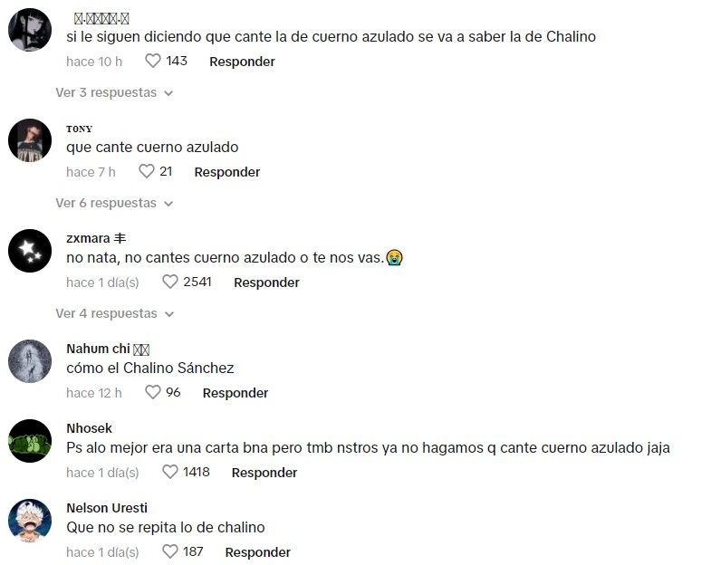 Reacciones sobre amenaza de Natanael Cano