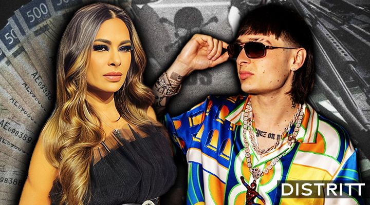 Galilea Montijo y Peso Pluma, relacionados con el narco