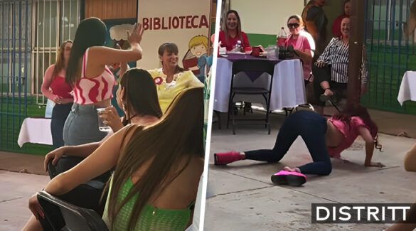 Maestras dividen opiniones tras perrear en festival escolar