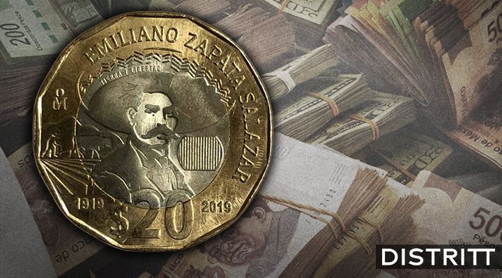 Moneda de Emiliano Zapata especial