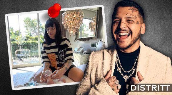 Nodal felicita a Cazzu por su primer Día de las Madres