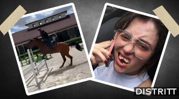 Regina Castro sufre accidente y pierde dientes