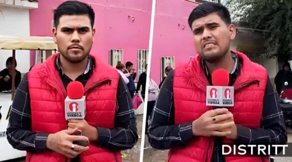Reportero llega a cubrir noticia y se entera que su primo murió