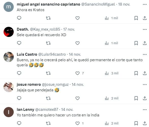 Redes hablan sobre corte en la frente de joven