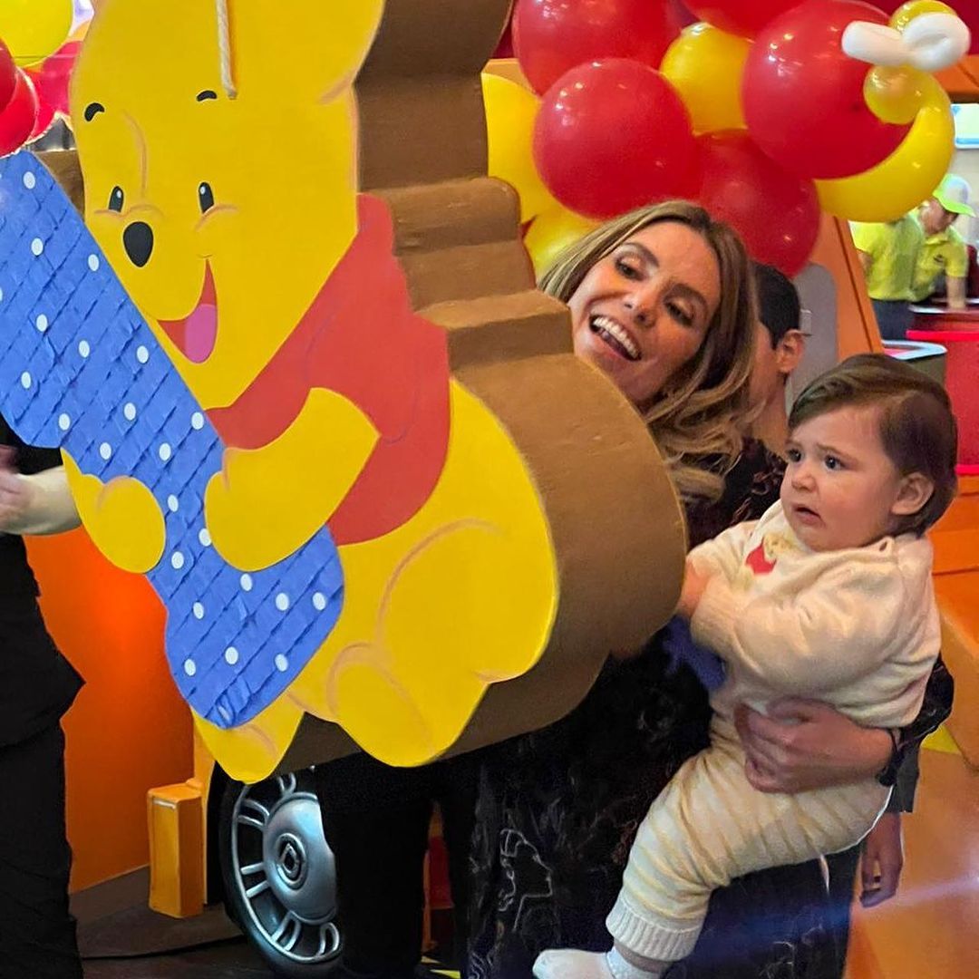 Así celebró el primer año de su hijo