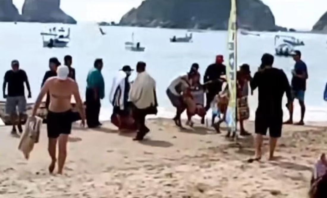 Tiburón ataca a joven turista en playa de Jalisco