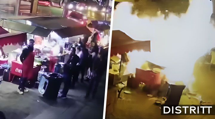 Explota en tijuana puesto de taquitos