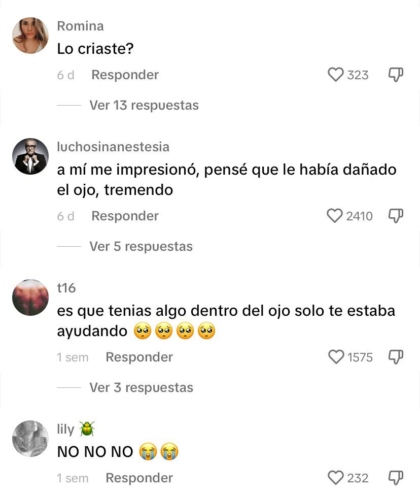 Comentarios sobre infuencer de Australia