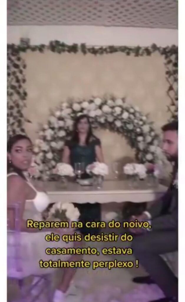 Internautas reaccionan a minivestido de novia durante una boda en Brasil