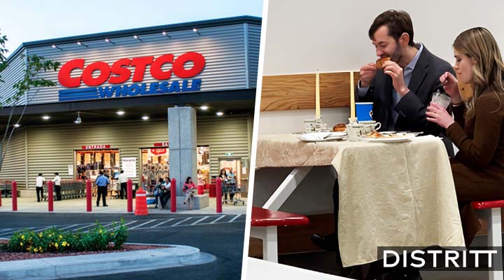 Pareja tiene cita romántica en Costco y se hace viral