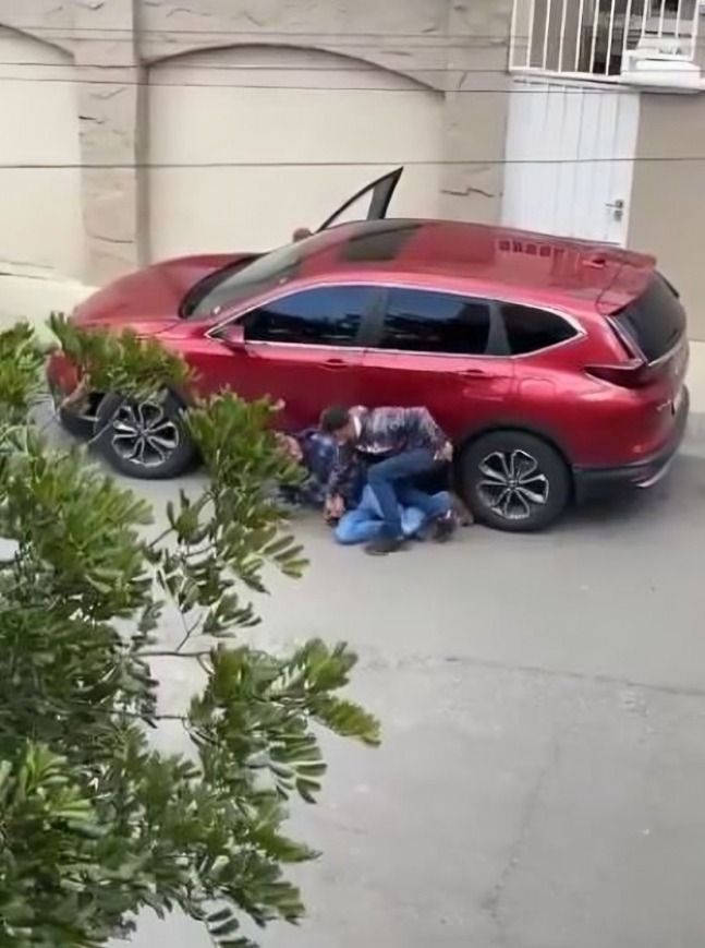 Abuelito salía de sucursal de banco en Tijuana