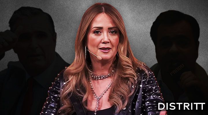 Andrea Legarreta. ¿Con qué ejecutivos la relacionan?