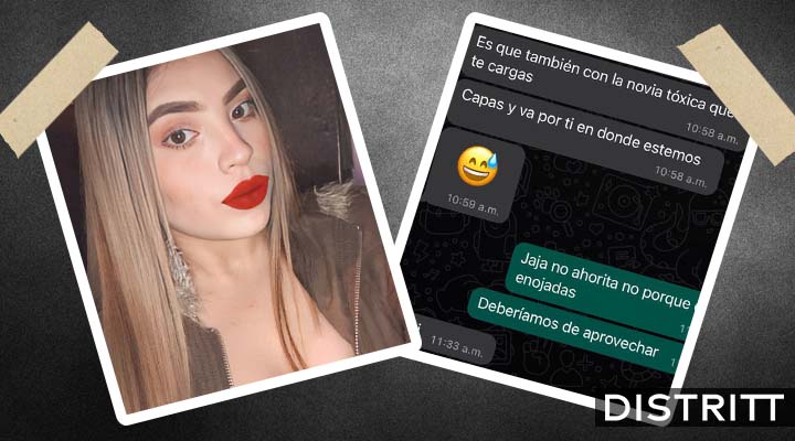 mujer recibe amenazasa tras exponer infidelidad de su novio