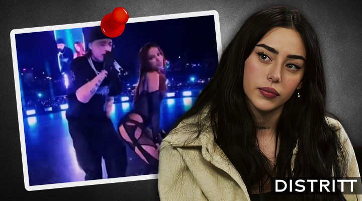Nicki Nicole responde a baile de Anitta